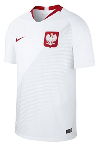 NIKE Unisex Kids Poland Home Stadium Jersey
