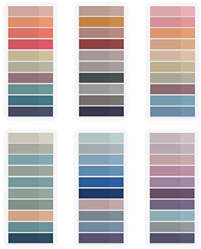 600 Stück Haftstreifen Plastik,Selbstklebende Haftmarker,Klebezettel Klein,Tabs Index Tabs Pagemarker,Page Marker Note Flags,Klebemarkierungen