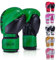 Apollo Boxhandschuhe Männer aus PU Leder | Thai Boxhandschuhe Damen und Herren | für Boxsack, Training, Sparring, Fitness, MMA Handschuhe | Kickbox Handschuhe | Boxing Gloves 12/14/16oz.