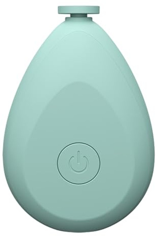 Lima de uñas eléctrica para bebé | Cortauñas para bebé con 4 cabezales de pulido | Tijeras de uñas para bebé y uñas, cortaúñas para bebé y recién nacido, forma de gota Whrcy