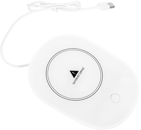 CIYODO Thermal Mug Wireless Cup Warmer USB Powered Desk Coaster Heat Preservation for Coffee Tea Hot Cocoa