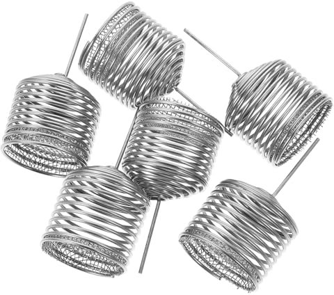 Kisangel 6pezzi Scatole Per Fertilizzazione in Acciaio Resistente Per Bonsai Cestini Da Giardinaggio Per Fertilizzanti Contenitori Per Fertilizzazione Riutilizzabili