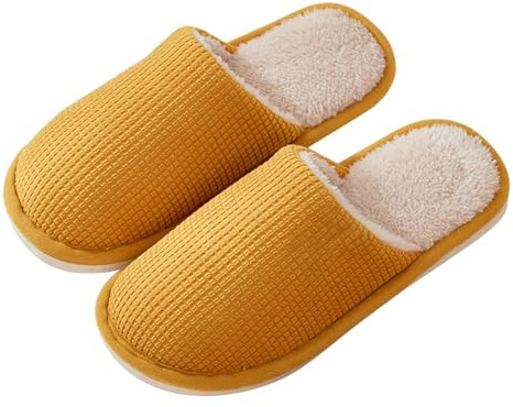 Filzpantoffeln Damen Mit Filzsohle - Pantoffeln Damen Geschlossen Slippers Bequeme Hausschlappen Leicht Hallenschuhe Freizeit Hüttenschuhe Cozy Freizeitschuhe Plüsch Hausschuhe Cotton Bettschuhe