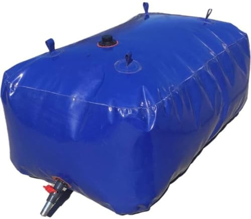 Flexibel vattentank Tote For Water Storage With Tap Thickened Soft Garden Used For Firefighting/building/traffic Stor kapacitet vattensäck