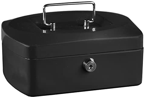 Idena 50037 - Caissette à monnaie 10, taille 255 x 200 x 90 mm, couleur noir, 1 pièce