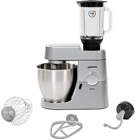 Kenwood Chef Elite Robot pâtissier, argenté argent