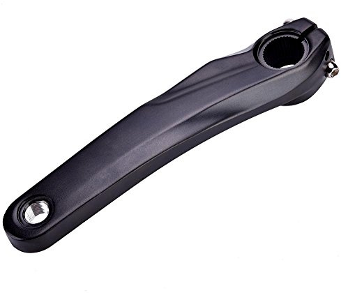 Biela Izquierda Bicicleta, Ligero y Resistente, Brazo de Biela Aluminio, for Ciclistas de Montaña y Rutas Off-Road
