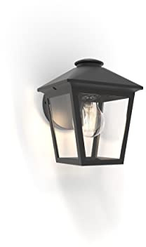 Lutec ZAGO 5294502012 utomhusvägglampa E27 svart