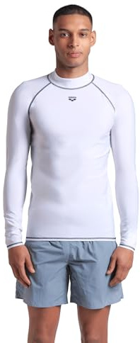 ARENA herr Men's Arena Rash Vest L/S Graphic utslag vakt skjortor