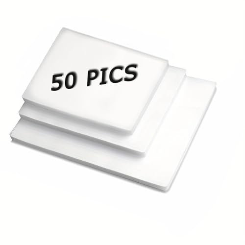 Laminierfolien, 50 Stück Laminierblätter für A4 A5 A6, 160 Micron (2 x 80 Micron), Rund-Eck-Design, verschiedene Größen Laminierfolien für den Gebrauch in der Schule oder im Büro