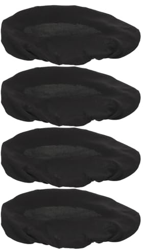 Parliky Funda Protectora para Gafas de Esquí y Snowboard, 4 Piezas, Color Negro, Material y Ligero, Resistente al Polvo y Arañazos, Unisex, Tamaño Ajustable para Adultos,