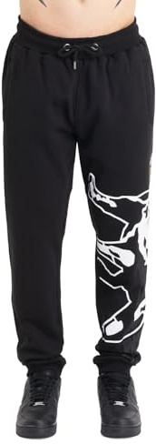 Amstaff Elard Herren Jogginghose Sweatpants Baumwolle Sporthose Schwarz