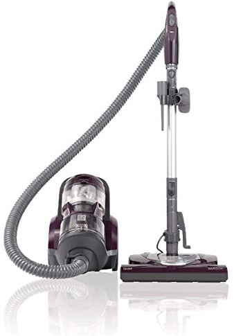 Kenmore 22614 Pet Friendly Lightweight Bagless Compact Canister Vacuum with Pet Powermate, HEPA, Extended Telescoping Wand, Retractable Cord and 2 Cleaning Tools-Purple