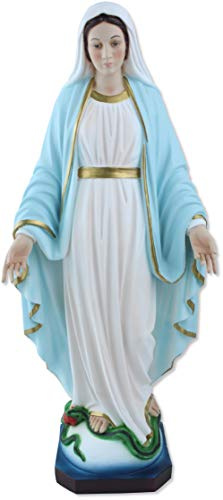 Statua Madonna Immacolata o Miracolosa in Resina - Cm 50 - MADE IN ITALY