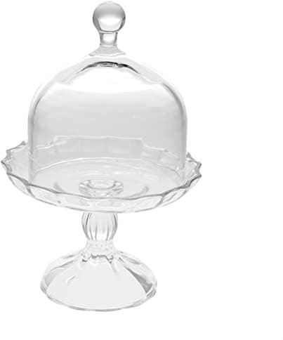 SWEET HOME Alzate per dolci e frutta in vetro cod.AD11710LU cm 20,5h diam.13,5 by Varotto & Co.