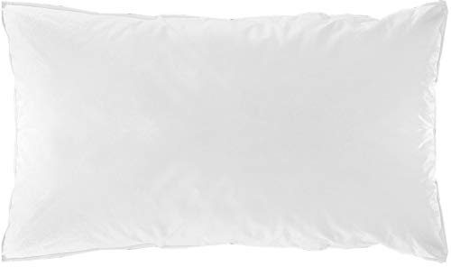 High-quality 3-chamber pillow in 40 x 80 cm (feather/down filling) with cover made of 100% cotton, with down and feathers from the Bavarian mountains