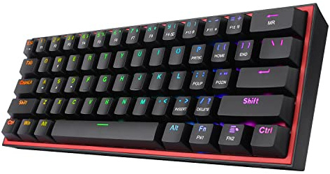 Redragon K617 Fizz RGB 60% mekaniskt tangentbord | RED-K617-RGB, kol