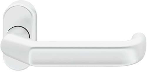 FSB 0 11143 8220 weiß Rahmentürdrücker 06 0662 Hochhaltefeder B ovale Rosette Alu