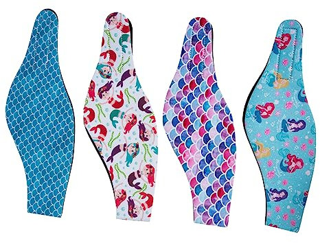 WHAMVOX 4 Stück Verstellbares Neopren Bade Ohrstirnband Schwimmstirnband Mit Für Damen Und Herren Zum Schwimmen Duschen Und Wassersport