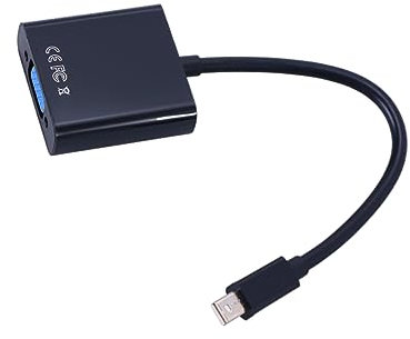 Angoily High Performance Mini to Vga Adapter to Vga Cable Displayport to Converter