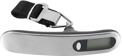 Nicear Balance à Bagages NuméRique Portable Avec éCran Lcd RéTroéClairé - Capacité De 50 Kg/110 Lb Fonction Tare Conversion En 4 UnitéS Pour Valises Sacs De Voyage Colis D'ExpéDition