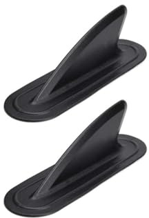 Accesorios for tablas de SUP Estabilizador aletas Tabla surf pie/remo/inflable Aleta central deslizable lateral Aletas y accesorios de surf(6 black pins)
