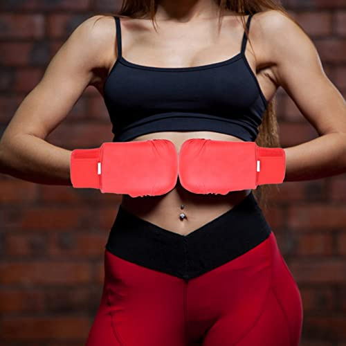 Generic de Boxeo Duraderos Protector de Manos de Karate para Artes Marciales Entrenamiento de Juegos Deportivos Rojo L 2X