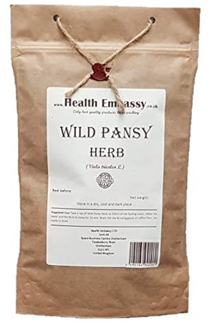 Health Embassy Wild Pansy Herb (Viola Tricolor), 100g