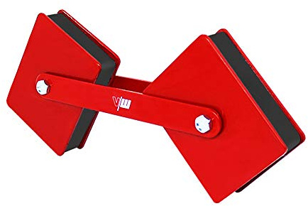 Imán de soldadura de ángulo ajustable - Posicionador de soldadura - Imán de soldadura - Fuerza de sujeción 22,6kg - VECTOR WELDING