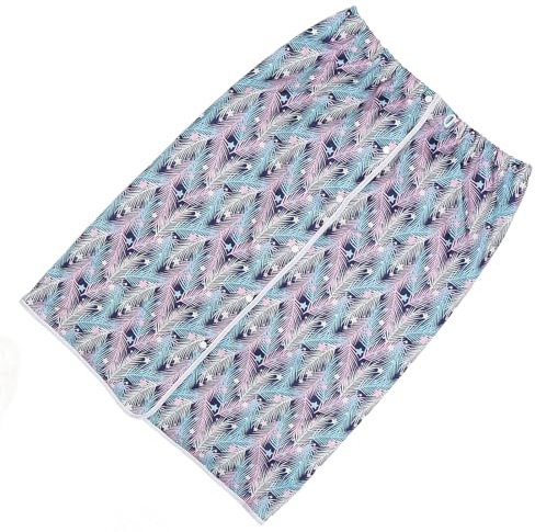 Picysa Pañales para Adultos, Falda de Pañal para Adultos, Lavable, Transpirable, Reutilizable, a Prueba de Fugas, Colchón de Incontinencia Impermeable para Personas Mayores Discapacitadas (XL #12)