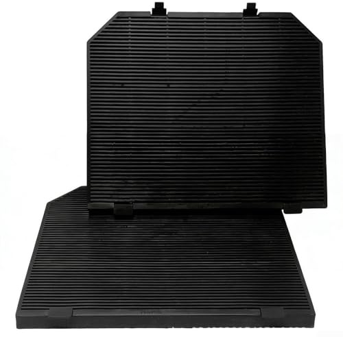 Lot de 2 filtres à charbon actif pour hotte de cuisinière CIARRA CBCF004 49036641 SKFC6968 35602295