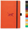 Tierwelt Notizbuch A5 Gepunktet - Hardcover aus veganem Leder für Arbeit, Reisen, Uni - mit elastischem Verschlussband.