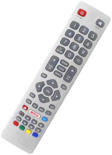 Generic Replacement for Sharp SHW/RMC/0015 TV Remote Control for Sharp Aquos SHWRMC0115 3D HD Smart TV with Netflix Youtube NET+