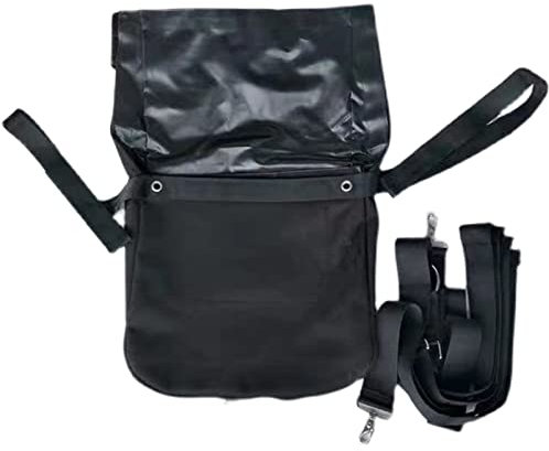 Sacco per Letame di Cavallo Sacco per Letame Equino con Fodera Impermeabile, Fienile Street City Area Panoramica Borsa per Cacca di Cavallo Rispettosa Dell'ambiente, Facile da Indossare ( Size : M )