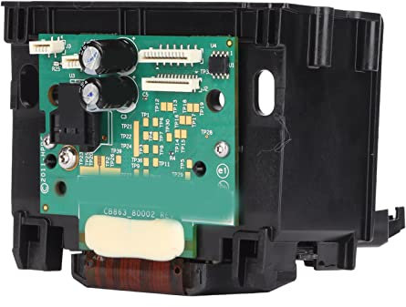 Akozon Halbfertiger Druckkopf, Druckkopf-Ersatz Halbfertiger Druckerkopf-Installations-Druckkopf für HP OfficeJet 6600 6100 6700 7110 7510 7512 7610 7612