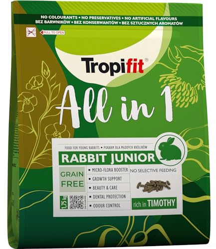 Tropifit All in 1 Rabbit Junior - foder för unga kaniner 1,75 kg