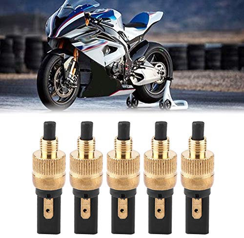 TKSE Bremslichtschalter, 5 Stück Motorrad Vorne Rücklicht Hinterradbremse Kupplungspedalschalter Für Motorrad, ATV, Sport, Dirt Pit, Elektrofahrrad