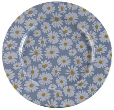 Versa Sottopiatto con fiori in metallo, 33 x 1,5 x 33 cm