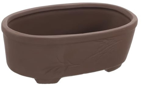 BESPORTBLE Terracotta Pflanzgefäß Für Sukkulenten Handgemachter Blumentopf Im Vintage-Stil Kleine Töpfe Für Innen Und Außendekoration Für Bonsai Und Gartenpflanzen