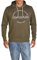 TOM TAILOR Hoodie Herren Regular Fit Kapuzenpullover Pullover Print Schwarz,Größe:XL, Farbe:Grape Leaf Green (10669)