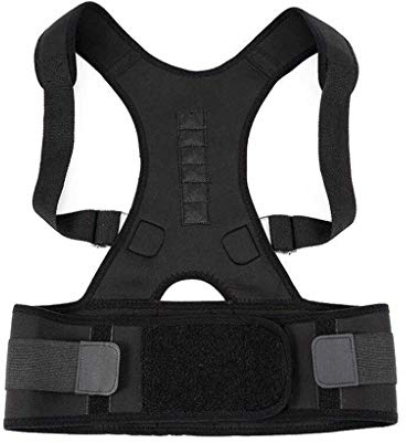Women Men Corrector Back Support Bandage Shoulder Corset Backrest Correction Belt good