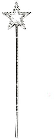 PARTY DISCOUNT NEU Zauberstab Estelle, Silber, 35 cm