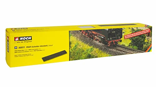 NOCH 50511 Profi Schotter-Gleisbett, braun, Mehrfarbig