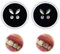 Zahnstein Schmuck 8pcs Set Zahnkristall Zahnstein Zahnverzierungen Zähne Edelstein Schönheit Dental Diamant Zahn Zahn Kristall Ornamente Dekoration Kristall Edelstein Strass Dekor für Männer Frauen