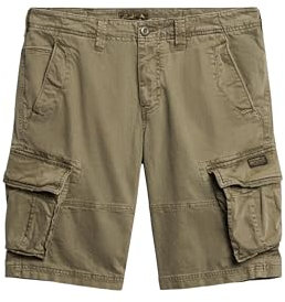 Superdry Herren Core Cargoshorts Schnittlauchgrün 32