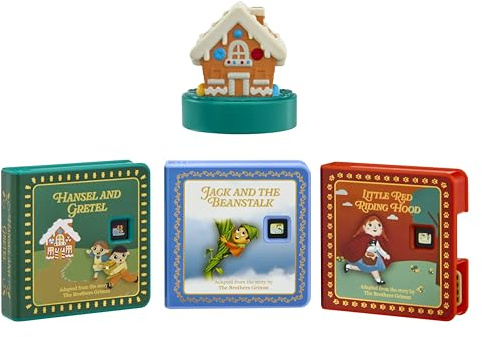 Little Tikes Fairy Tale Brothers Grimm Story Collections, Storytime, Books, Audio Play Character, Gift and Toy for Toddlers and Kids Girls Boys Ages 3+ Years