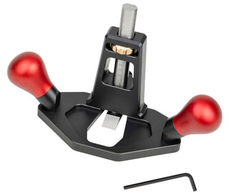 XAGMODSHN Rabot à main pour le travail du bois avec poignée de verrouillage rapide pour un rabot lisse, une coupe fine et une finition des bords, prise en main confortable