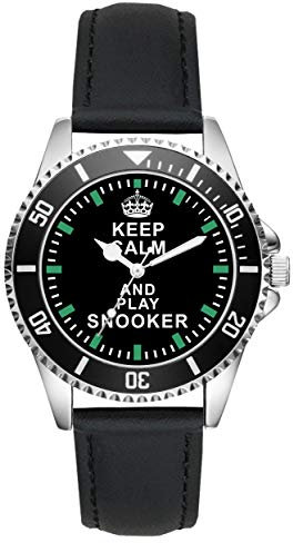 KIESENBERG Snooker Geschenk Artikel Idee Fan Uhr L-1574