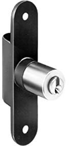 MERONI SERRATURE Serratura Meccanica per Anta ad Aste Rotanti - Serratura di Sicurezza fornita di Ghiera di Fissaggio, Serratura a Cilindro Adatta al Legno, Made in Italy