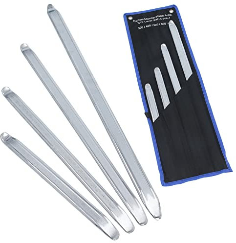 GEPCO Reifen-Montiereisen-Satz 300-400 - 500-600 mm 4-TLG. Montierhebel Montieren Werkzeug 30-60 cm